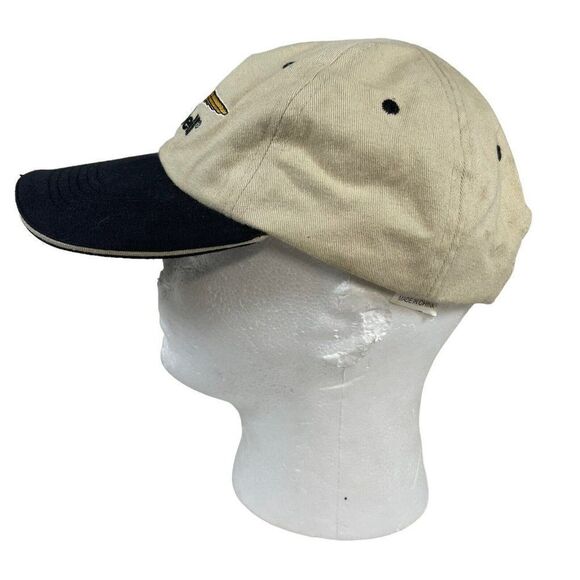 Vintage Shell Gas Oil Co Black And Tan Areoshell SnapBack Hat One Size Fits All - Picture 2 of 5